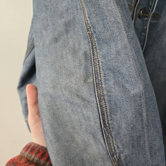 Guess Vintage 90's Y2K Jean Denim Trucker Jacket Mens XXL - Picture 7 of 15